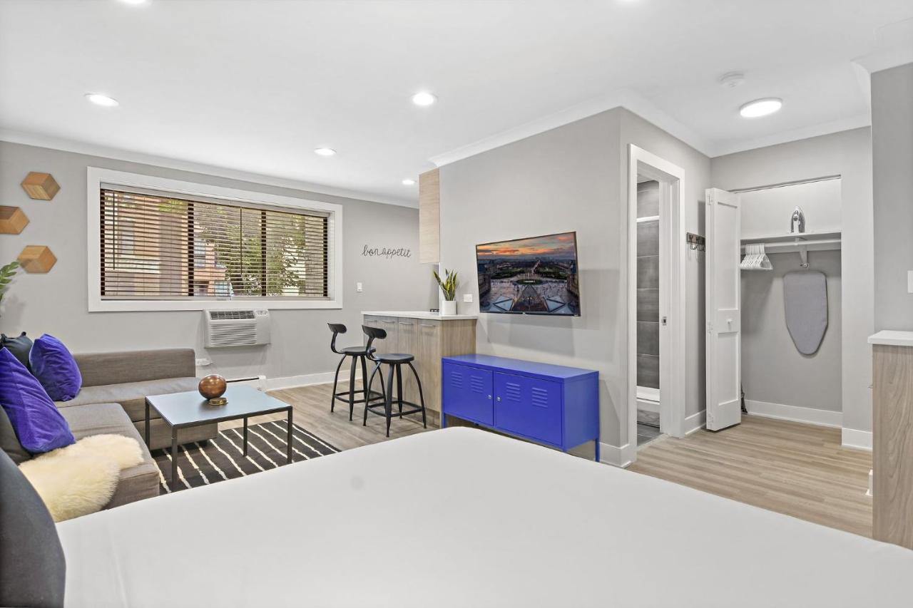 Sophisticated Studio Apartment With Modern Kitchen - Oakdale Od2 Rep Chicago Extérieur photo